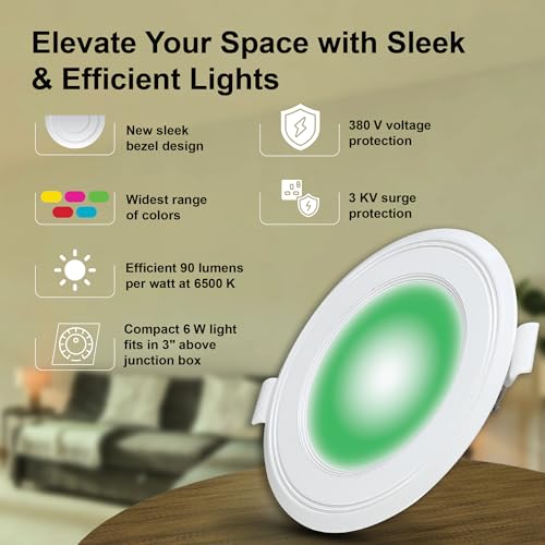 Havells Polycarbonate Luna 6W Downlight