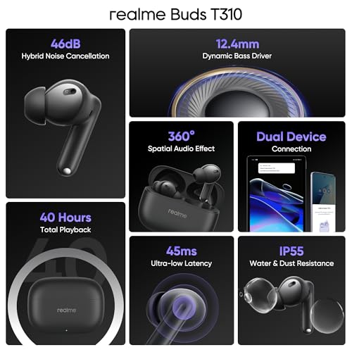 realme Buds T310 True Wireless