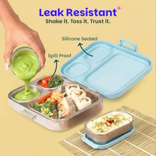 Basil Bento Box Quad Plus
