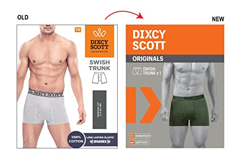 Dixcy Scott Men Cotton Trunks (Color & Print May Vary) - Image 3