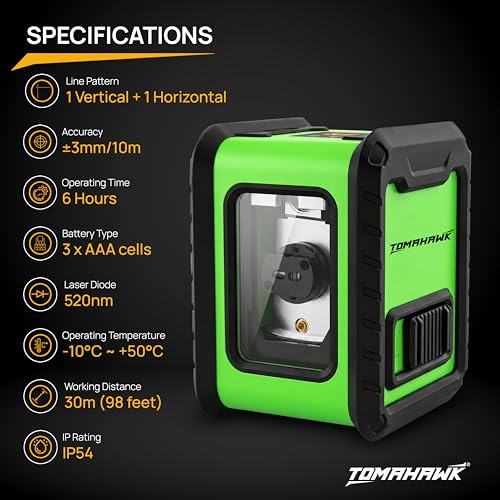 TOMAHAWK® TLL-C-02 Compact 2 Green
