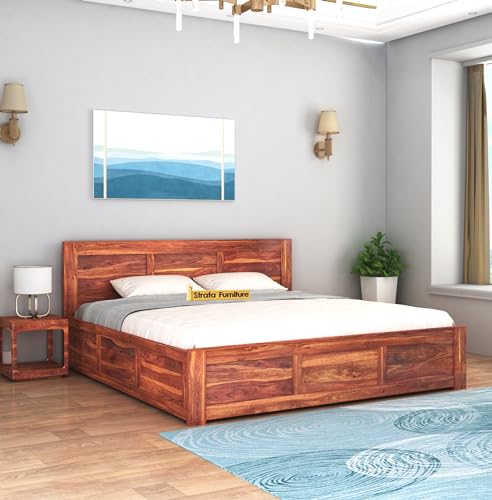 STRATA FURNITURE Sheesham Wood King