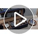 Leather World Engineered Wood Watch