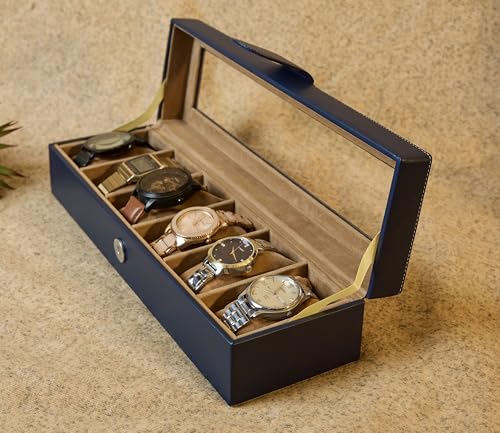 Leather World Engineered Wood Watch