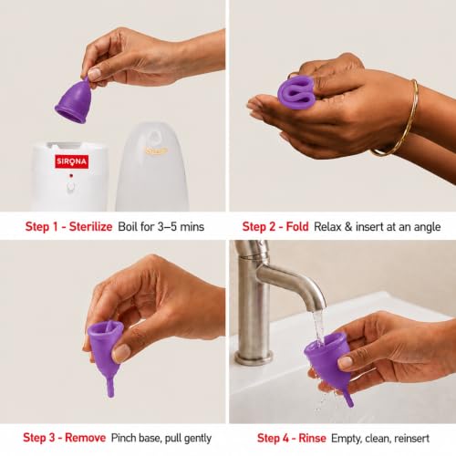 Sirona Reusable Menstrual Cup