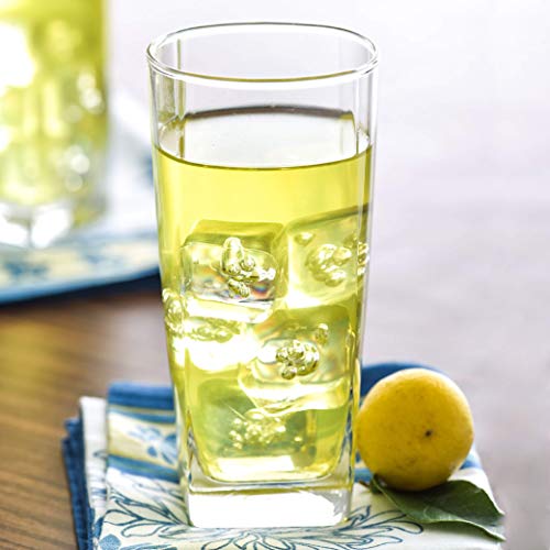 Ocean Plaza Glass Juice Glass