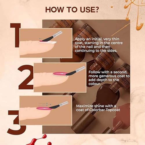 Colorbar Vegan Nail Lacquer - Shooting Star - Image 4