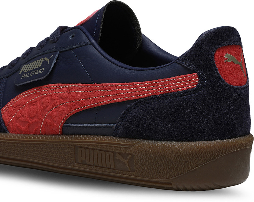 PUMA Palermo X RCB Sneakers For Men (Blue , 9) - Image 4