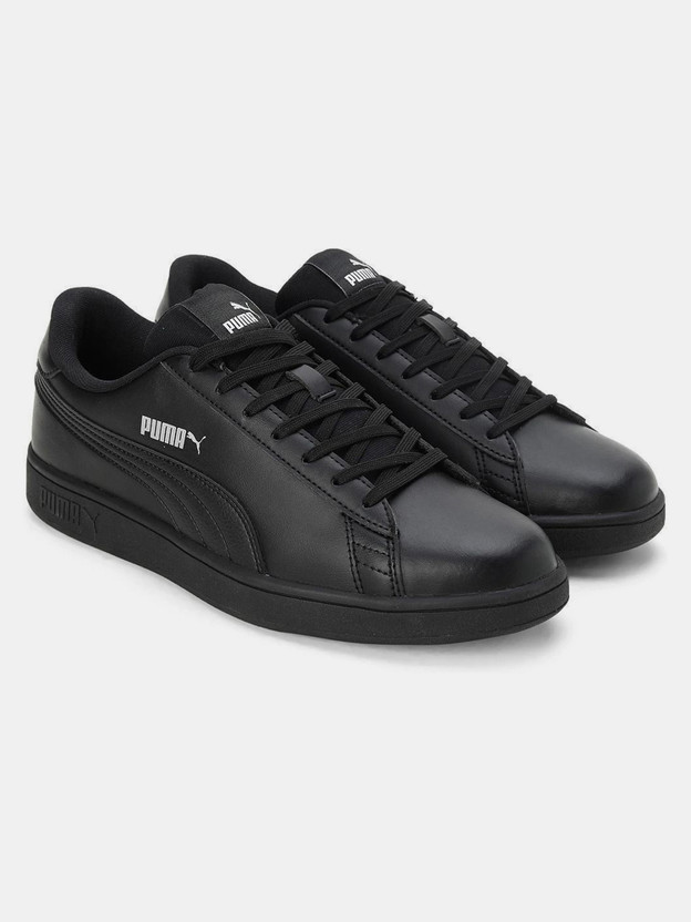 PUMA Smashic Sneakers For Men (Black , 10) - Image 2
