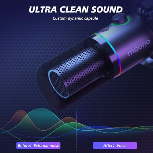 MAONO XLR/USB Dynamic Microphone