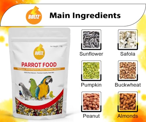 BOLTZ Food for Big Parrot