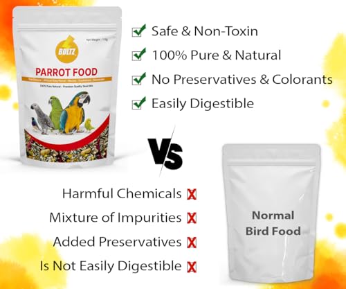 BOLTZ Food for Big Parrot
