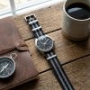 WAMD Ribbed Nylon NATO Watch