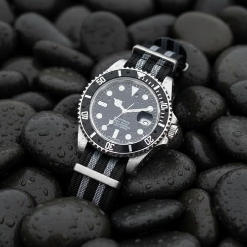 WAMD Ribbed Nylon NATO Watch