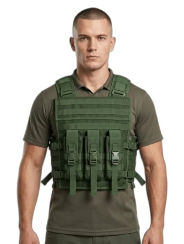 Adjustable Tactical Plate Carrier Vest
