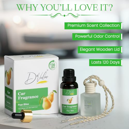 D’Velas™ 40ml Car Fragrance Diffuser