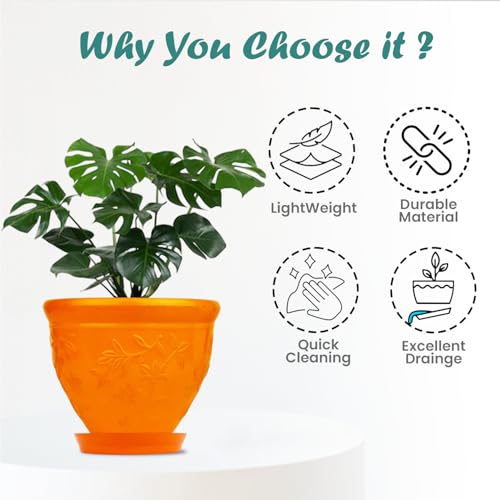 Go Hooked Plastic Planter Pots