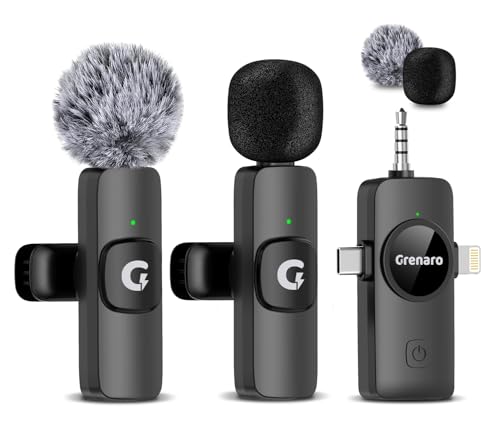 GRENARO Wireless Mic for Youtubers