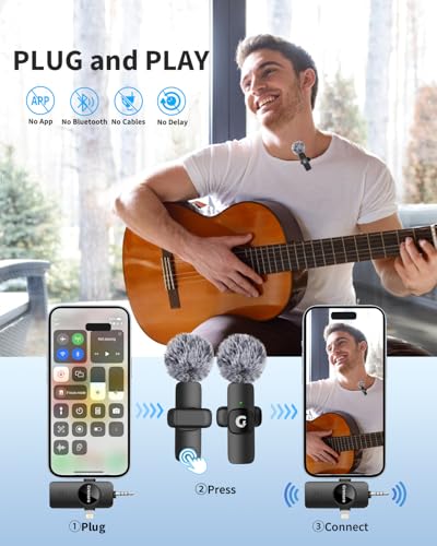 GRENARO Wireless Mic for Youtubers