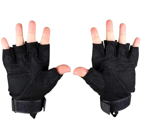 Tactical Gloves with Rubber Knuckle