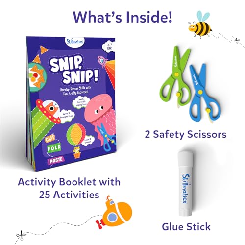 Skillmatics Scissor Skills Activity Book