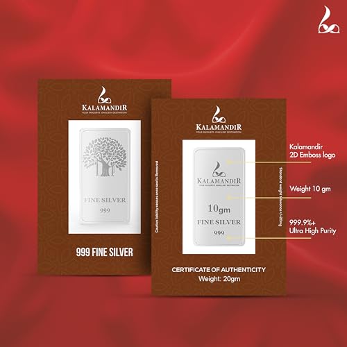 999 Purity Silver Bar Laxmi