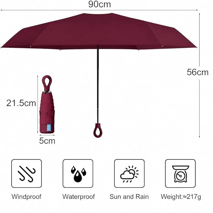 Mini Umbrella with Case