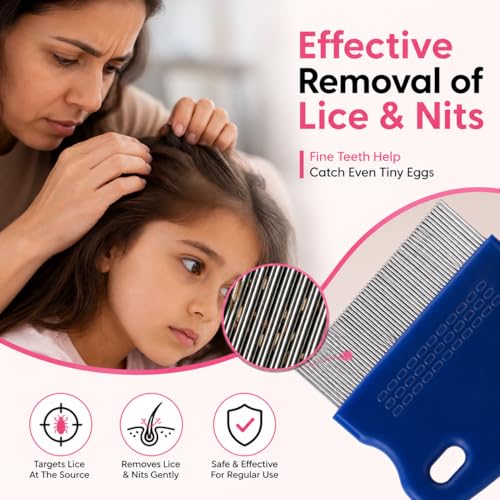 TEMPERIA Lice Comb for Women