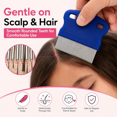 TEMPERIA Lice Comb for Women