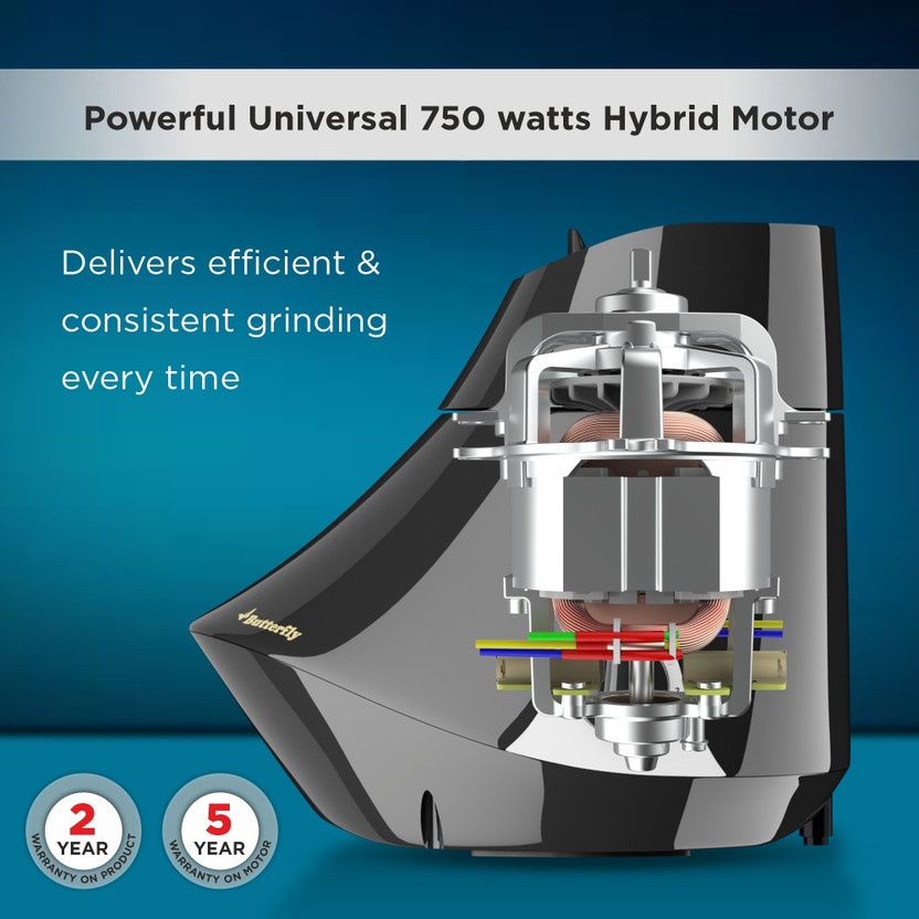 Butterfly Rapid 750 W Juicer