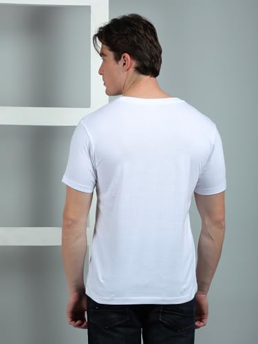 Dollar Pack of 1 Cotton Solid Men Tshirt - Image 4