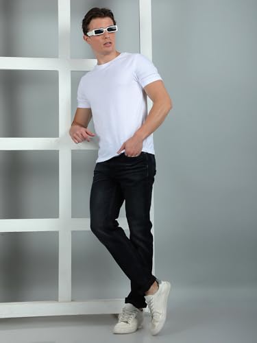 Dollar Pack of 1 Cotton Solid Men Tshirt - Image 7