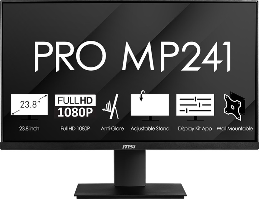 MSI PRO 60.45 cm (24 inch) Full HD LED Backlit IPS Panel Monitor ...more