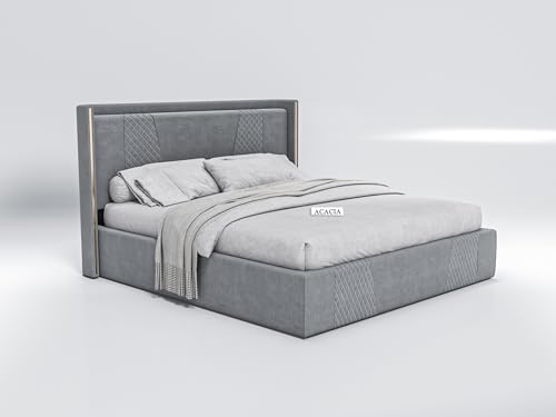 Acacia Modern Upholstered Bed Queen