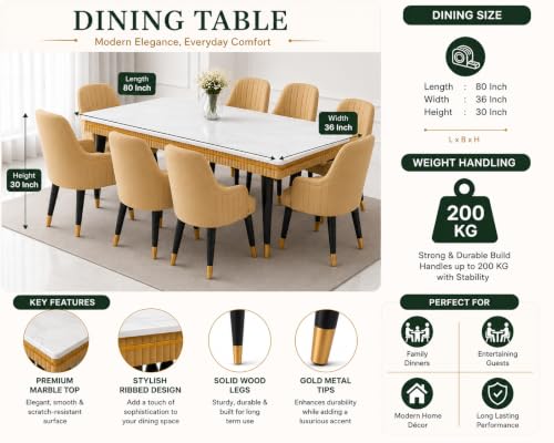 Elara Modern Dining Table Set