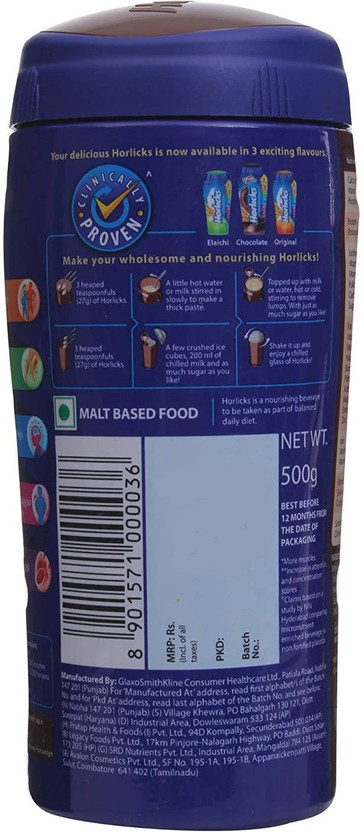 HORLICKS Chocolate Delight Jar Pack of 2 500gm (2 x 0.5 kg) - Image 3