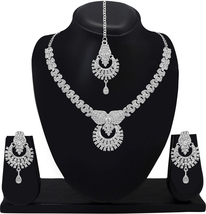 JaiShree Jewels Wood Gold-plated Gold Jewel Set (Pack of 1) - Image 4
