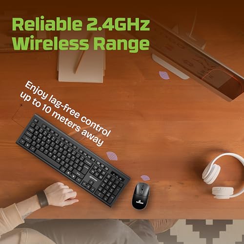 Wireless Keyboard Mouse Combo