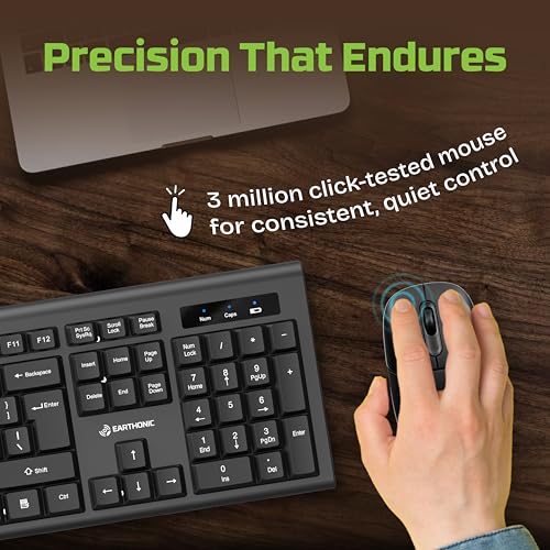 Wireless Keyboard Mouse Combo