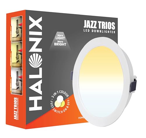 Halonix Polycarbonate 6W Jazz Multi-Color