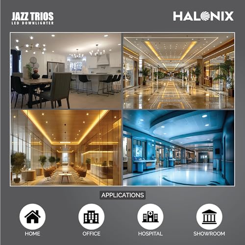 Halonix Polycarbonate 6W Jazz Multi-Color