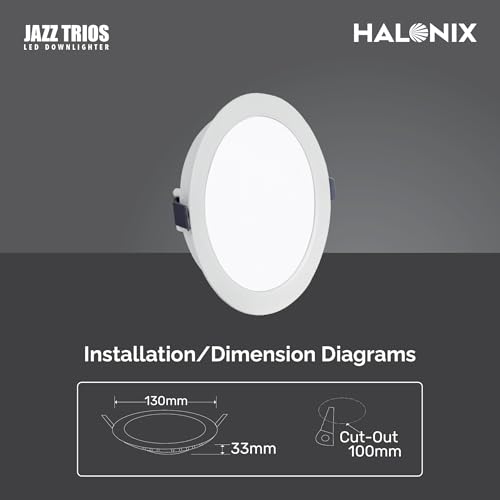 Halonix Polycarbonate 6W Jazz Multi-Color