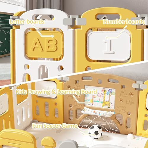 Dawnwake Assembly-Free 14 Panel Playard