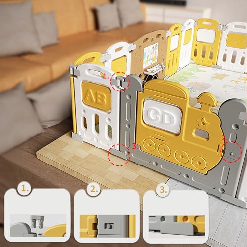 Dawnwake Assembly-Free 14 Panel Playard