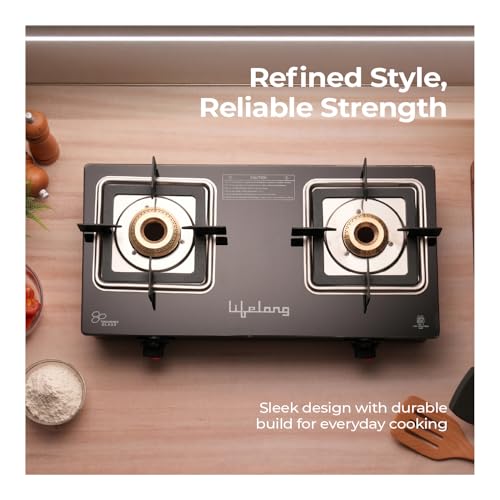 Lifelong Gas Stove 2 Burner