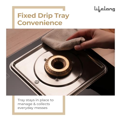 Lifelong Gas Stove 2 Burner