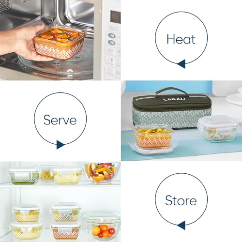 Gracia Borosilicate Glass Lunchbox