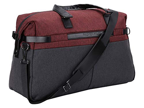 Nasher Miles Bern Grey-Maroon Duffle Bag 41 L - Image 2
