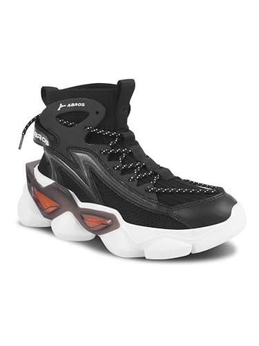 ABROS YAMA-O Chunky Sole High-Top Sneakers for Mens