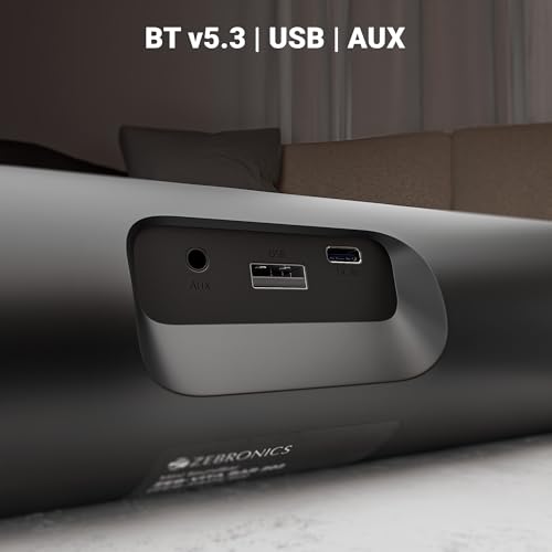 Zebronics Compact Soundbar, 18 Watts